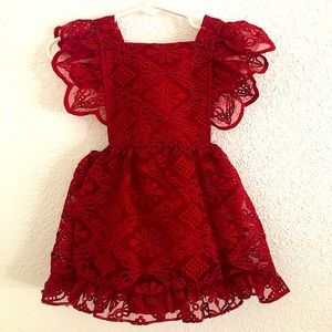 Toddler Little Girl Laced Dress
